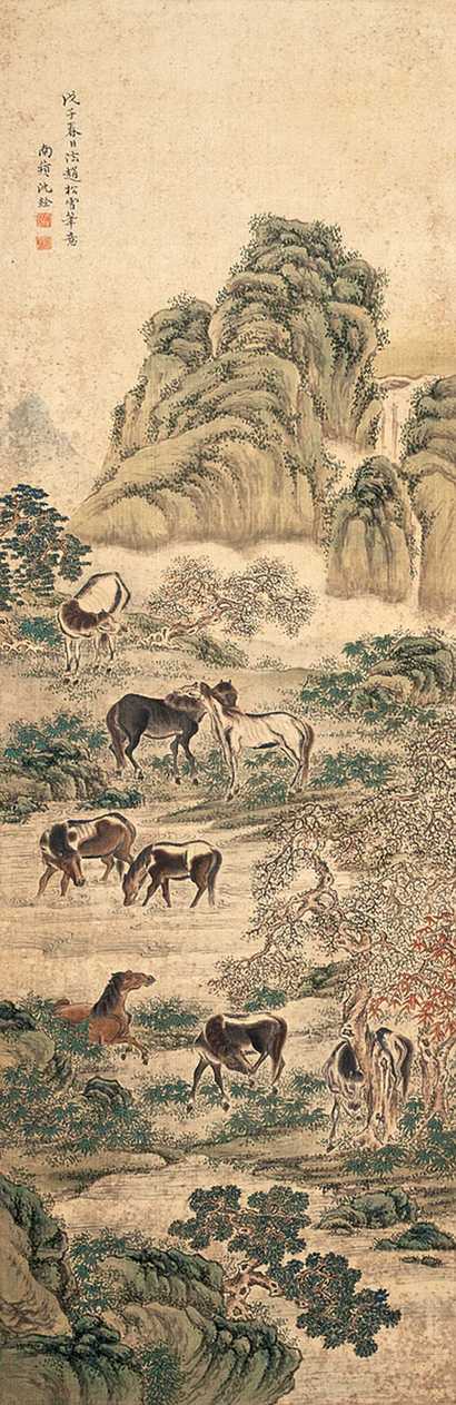 沈铨 清 拍品